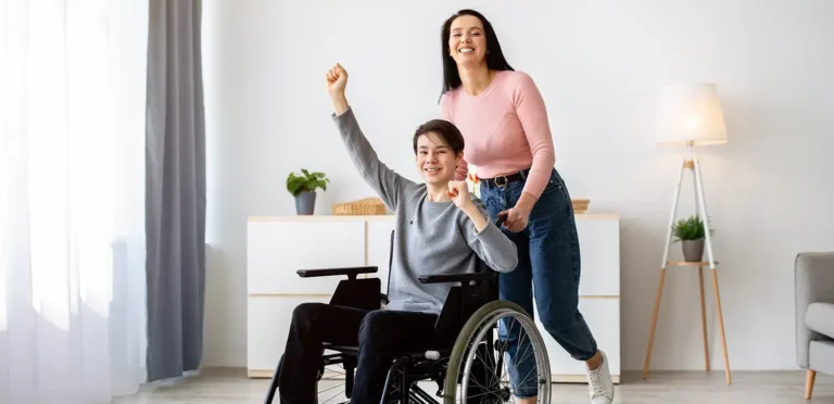 A physiotherapy session supported by an NDIS plan